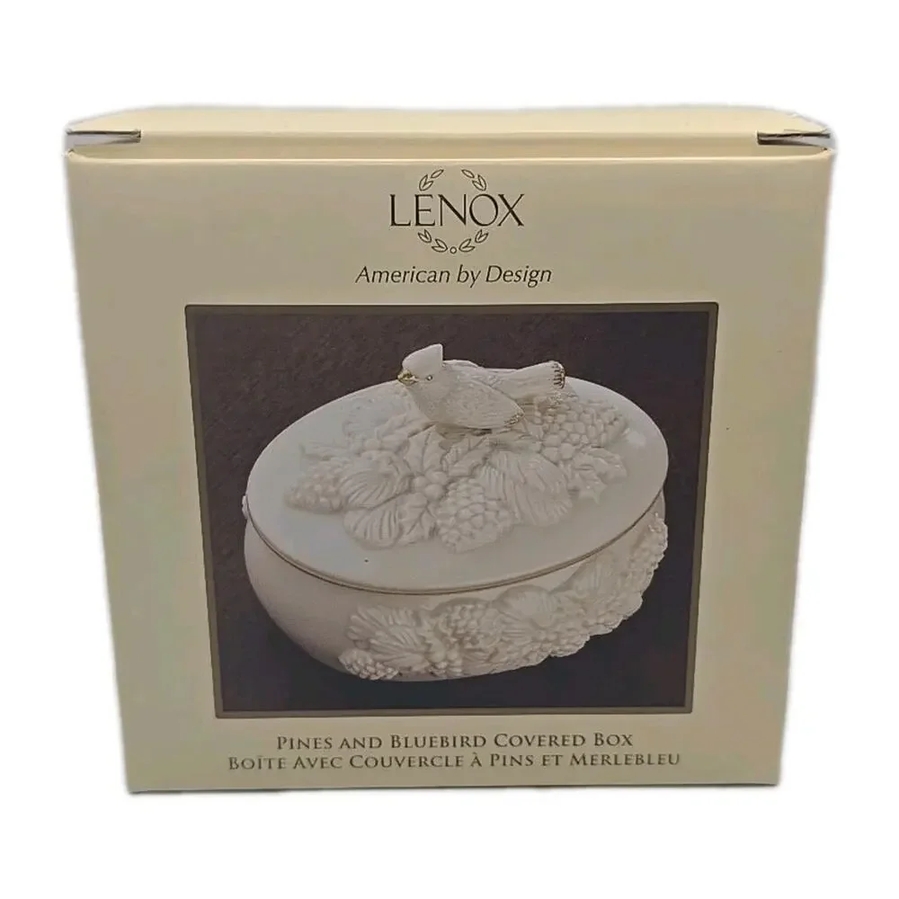 Lenox Pines and Bluebird Covered Box 3